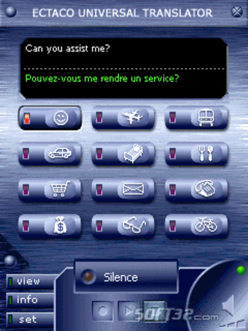 ECTACO Voice Translator English -> French screenshot 2