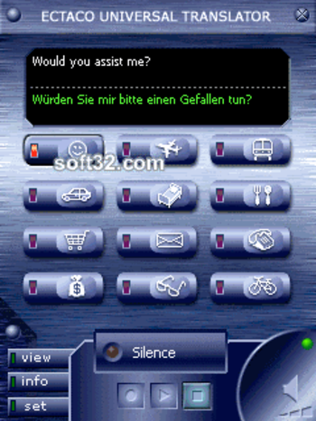 ECTACO Voice Translator English -> German screenshot 2