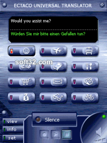 ECTACO Voice Translator English -> Spanish / French / German screenshot 2