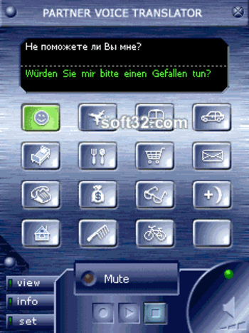 ECTACO Voice Translator Russian -> German screenshot 2