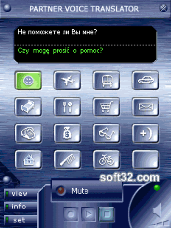 ECTACO Voice Translator Russian -> Polish screenshot 2