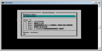 ECW Command Line screenshot