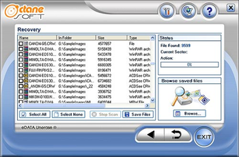 eDATA Unerase screenshot 2