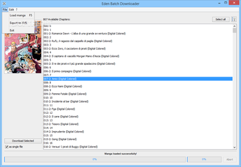 Eden Batch Downloader screenshot 1