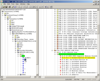 EDI Editor screenshot 3