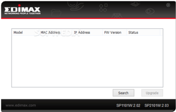Edimax SP-1101W Firmware Upgrade Tool screenshot