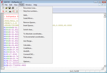 EditCNC screenshot 2