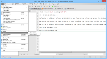EditiX XML Editor screenshot 2