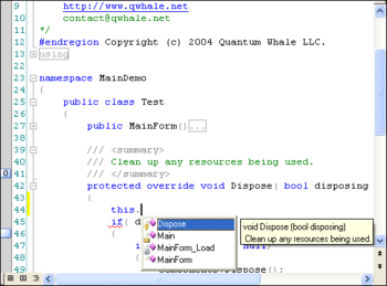 Editor.NET screenshot