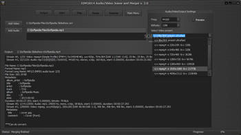 EDM2014 Audio/Video Joiner and Merger screenshot 3
