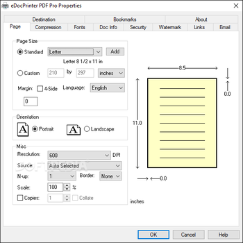 eDocPrinter PDF Pro screenshot