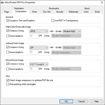 eDocPrinter PDF Pro screenshot 2