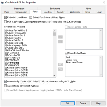 eDocPrinter PDF Pro screenshot 3