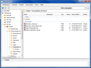 EdocSync screenshot