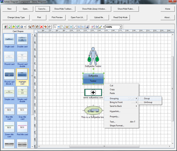 Edraw Diagram Component screenshot