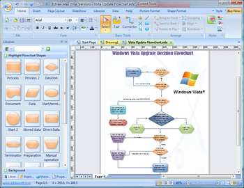 Edraw Flowchart Software screenshot 2