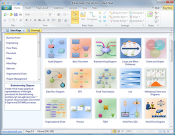 Edraw Max screenshot