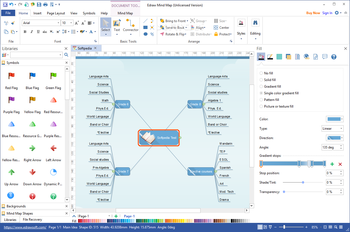 Edraw Mind Map screenshot