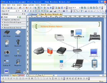 Edraw Network Diagram screenshot