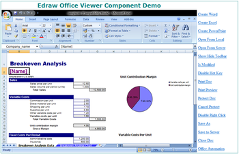 Edraw Office Viewer Component screenshot 3