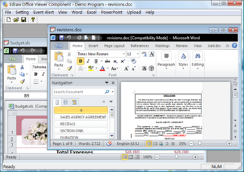 Edraw Office Viewer Component screenshot