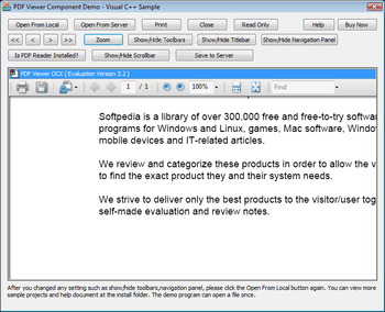 Edraw PDF Viewer Component screenshot