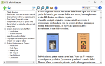 EDS ePub Reader screenshot 2