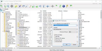 EF CheckSum Manager screenshot 2