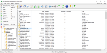 EF CheckSum Manager screenshot 3