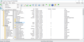 EF CheckSum Manager screenshot 4
