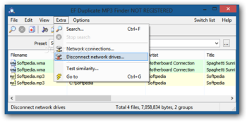 EF Duplicate MP3 Finder screenshot 3