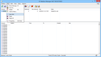 EF Mailbox Manager screenshot 4