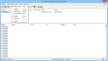 EF Mailbox Manager screenshot 5