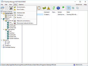EF StartUp Manager screenshot 7