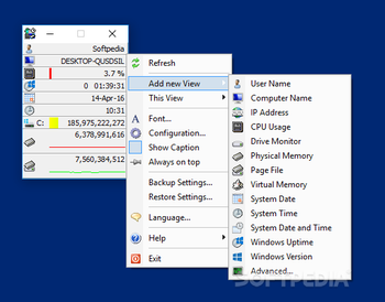 EF System Monitor screenshot 2