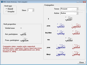Effel's Arabic Dictionary screenshot 4