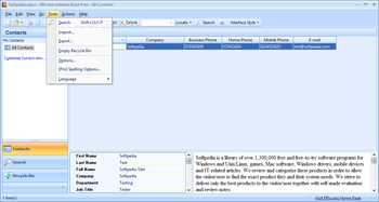 Efficient Address Book Free screenshot 7