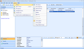 Efficient Address Book Network screenshot 9