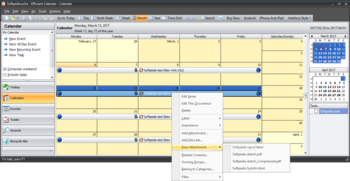 Efficient Calendar screenshot 2