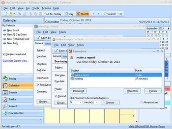 Efficient Calendar Free screenshot 4