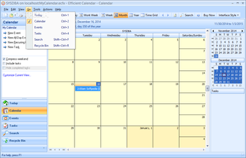 Efficient Calendar Network screenshot 5