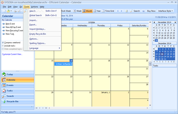 Efficient Calendar Network screenshot 6