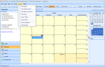 Efficient Calendar Network screenshot 7