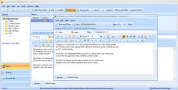 Efficient Diary screenshot 3