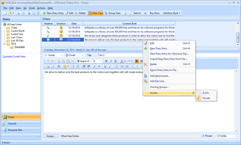 Efficient Diary Network screenshot 2