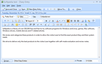 Efficient Diary Network screenshot 3