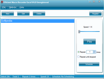 Efficient Macro Recorder Excel screenshot