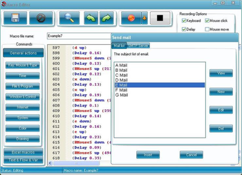 Efficient Macro Recorder Excel Lite screenshot