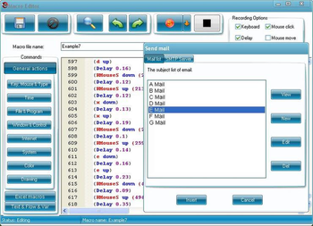 Efficient Macro Recorder Lite screenshot
