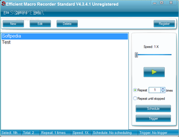 Efficient Macro Recorder Standard screenshot